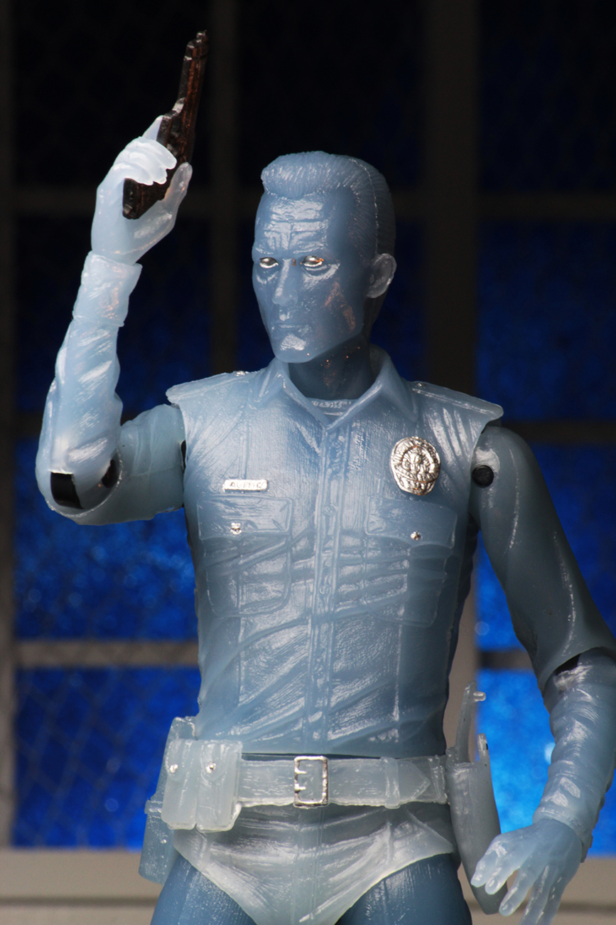 Terminator: White-Hot T-1000 - 7" Kenner Tribute Action Figure