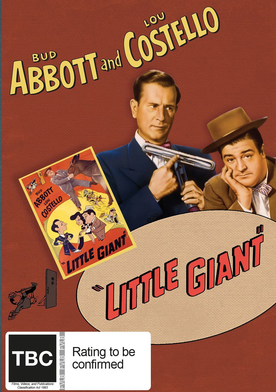 Abbott And Costello: Little Giant on DVD image