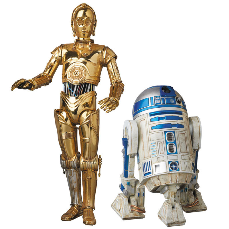 MAFEX: Star Wars C-3PO & R2-D2 Collectable Figures image