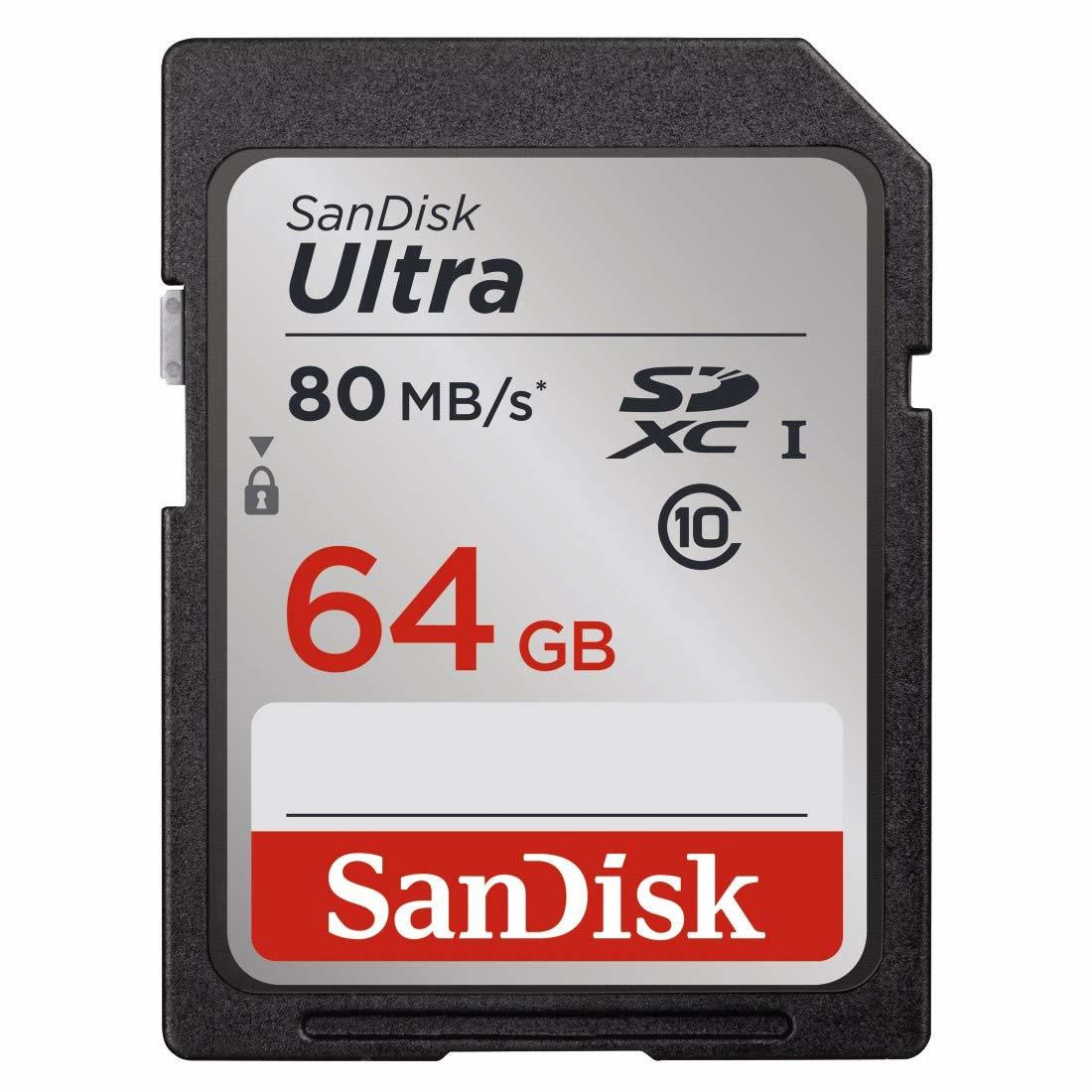 64GB SanDisk Ultra SDXC UHS-I Memory Card image