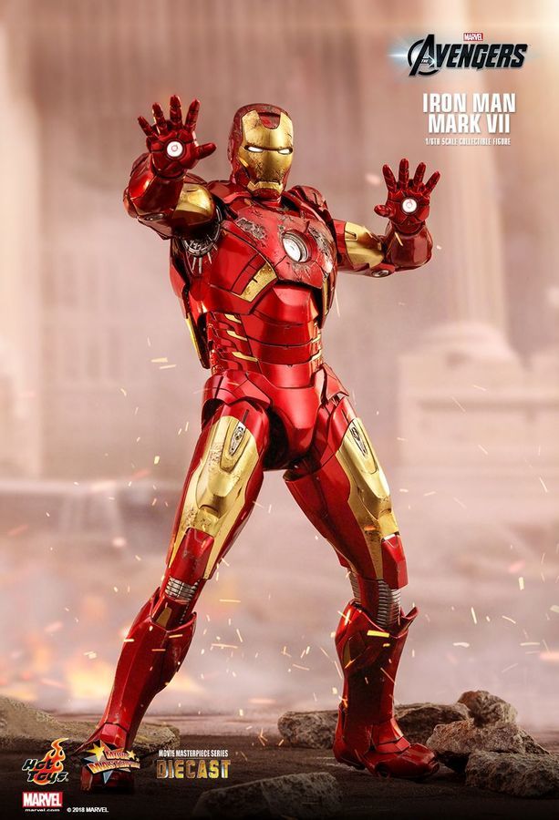 Marvel: Iron Man (Mark VI) - 1:6 Scale Diecast Figure