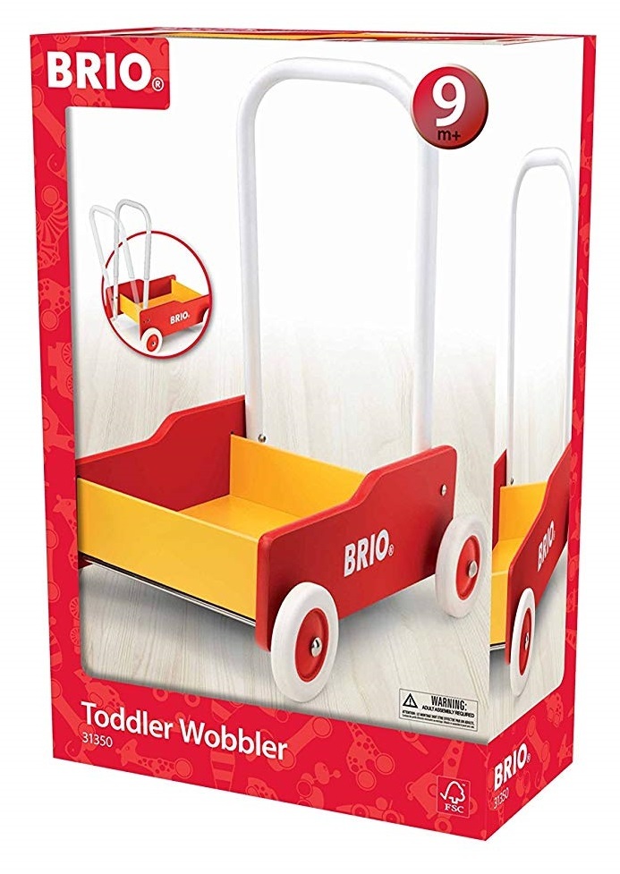 Toddler Wobbler - (Yellow/Red) image