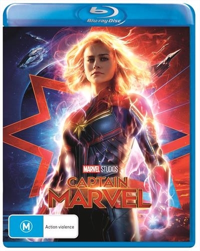 Captain Marvel on Blu-ray