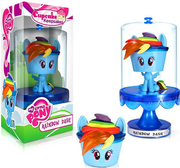 My Little Pony Cupcake Keepsakes Rainbow Dash Vinyl Figure image