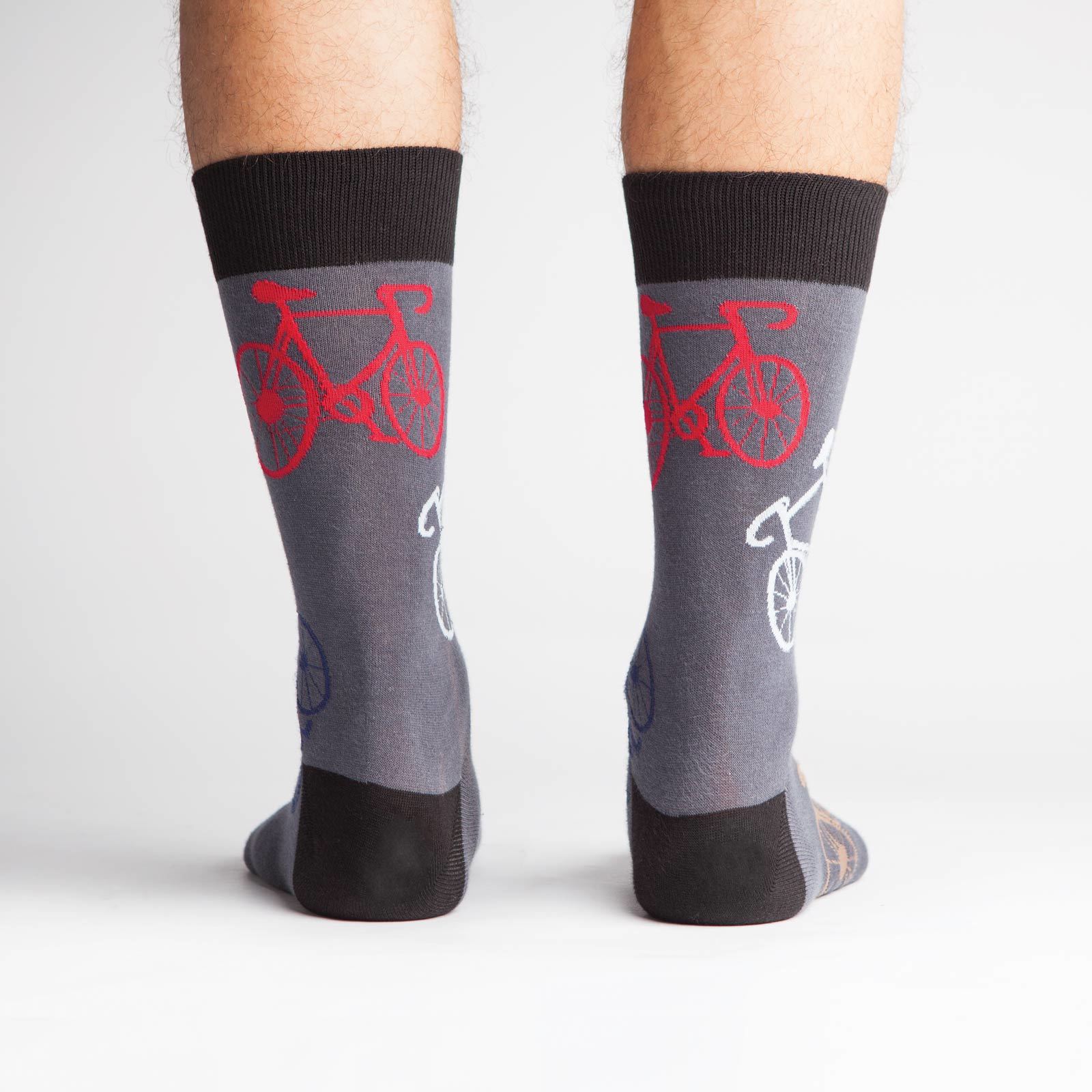 SOCK it to Me: Men's - Large Bikes Crew Socks image