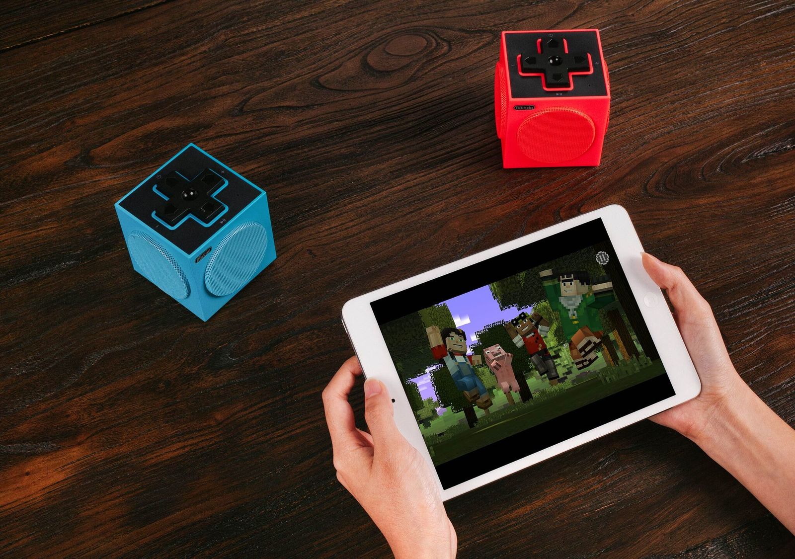 8Bitdo TwinCube Speakers on Switch