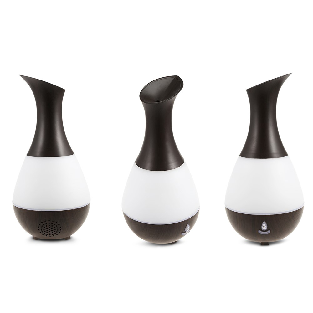USB Bluetooth Speaker Aroma Air Diffuser - Black image