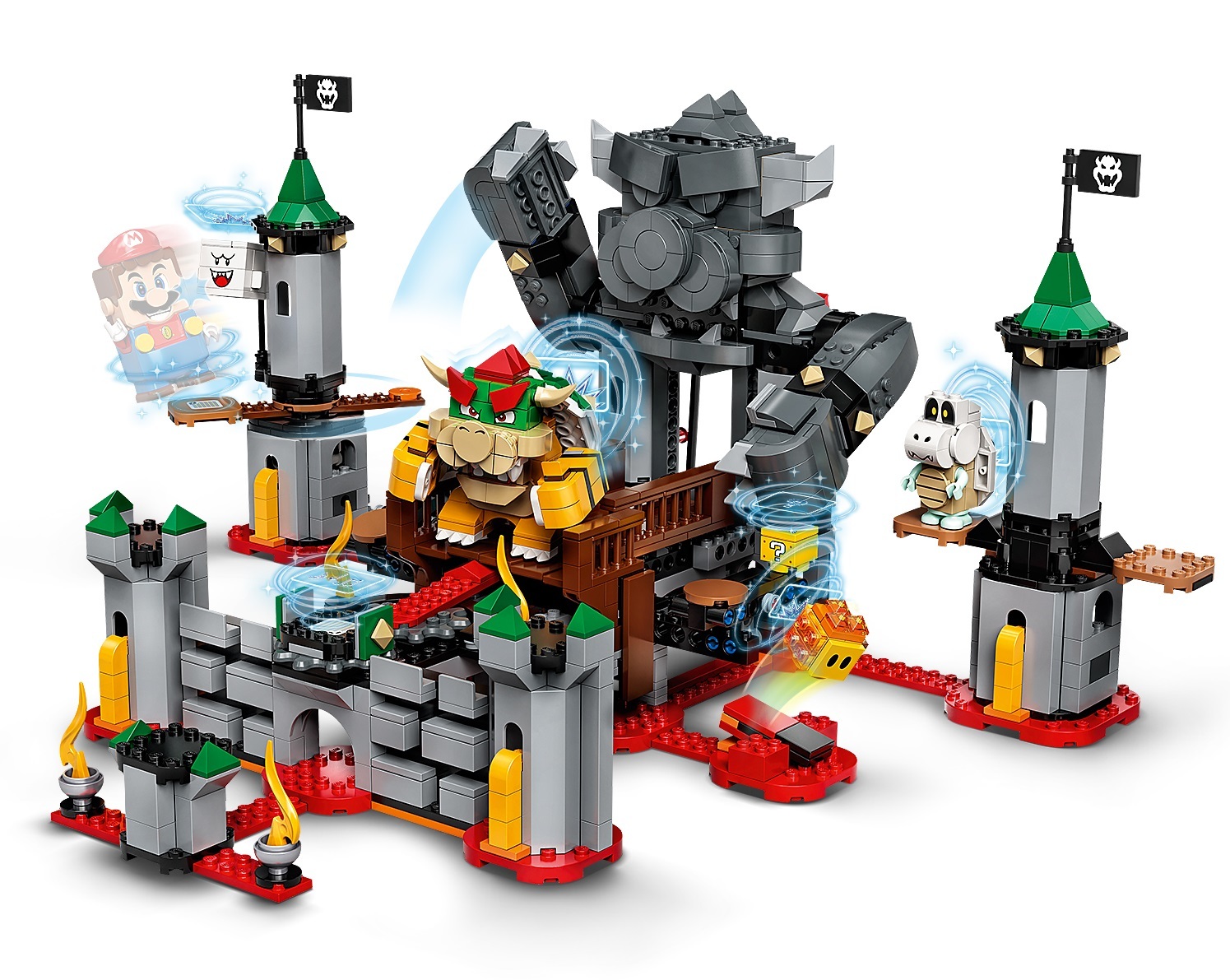 LEGO Super Mario - Bowser's Castle Boss Battle image