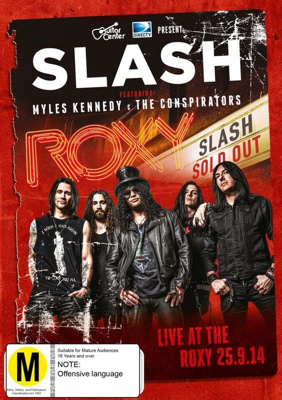 Slash - Live At The Roxy on DVD