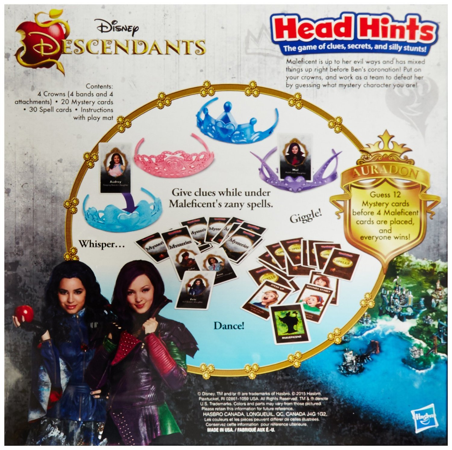 Disney Descendants - Head Hints Game