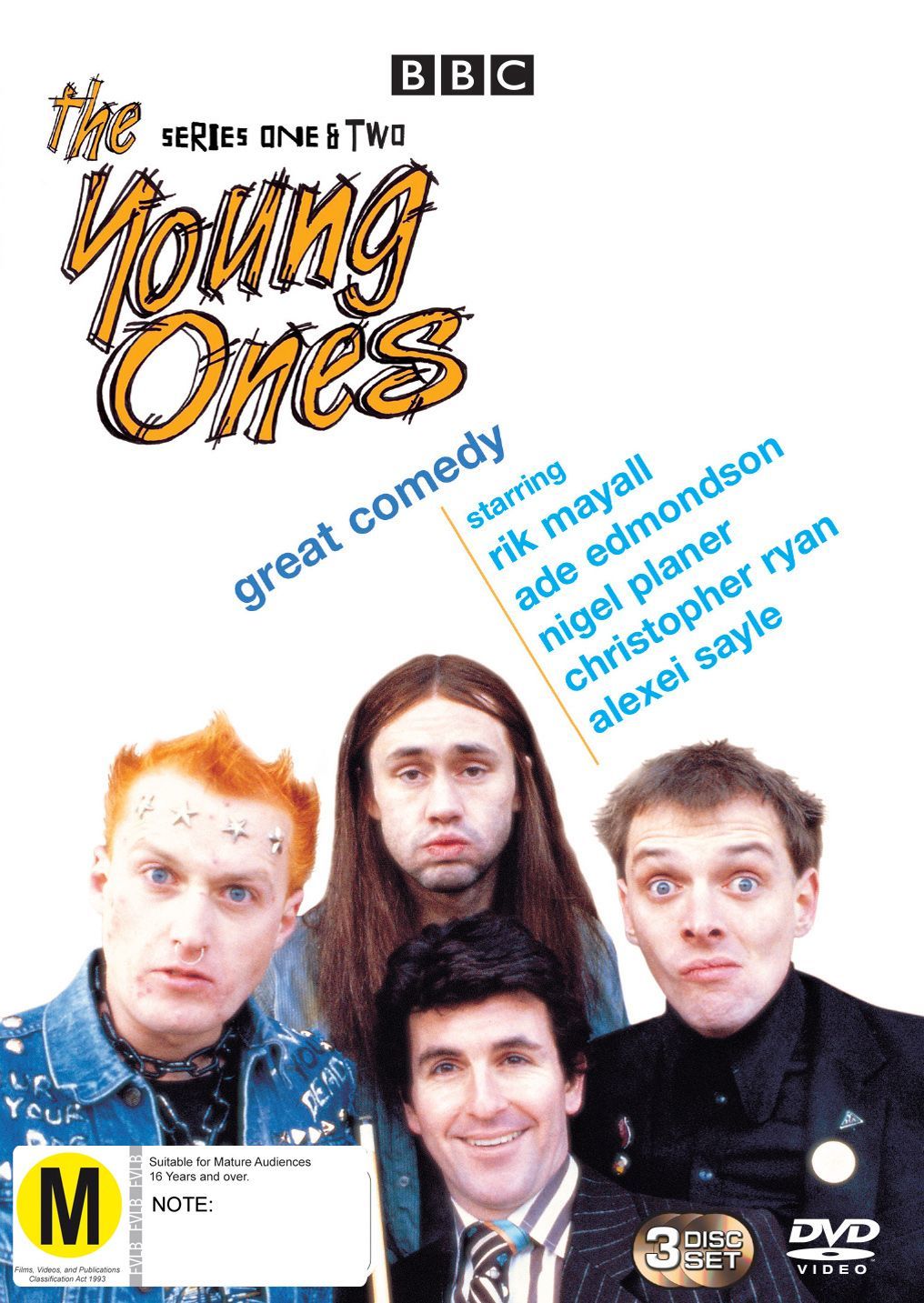 The Young Ones - Series 1 - 2 on DVD image