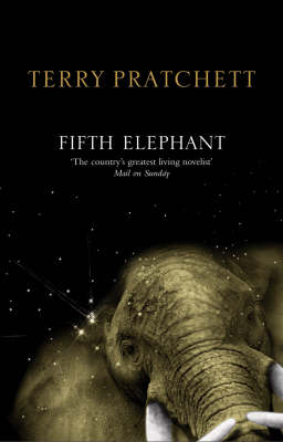 The Fifth Elephant (Discworld - City Watch) (black cover) by Terry Pratchett image