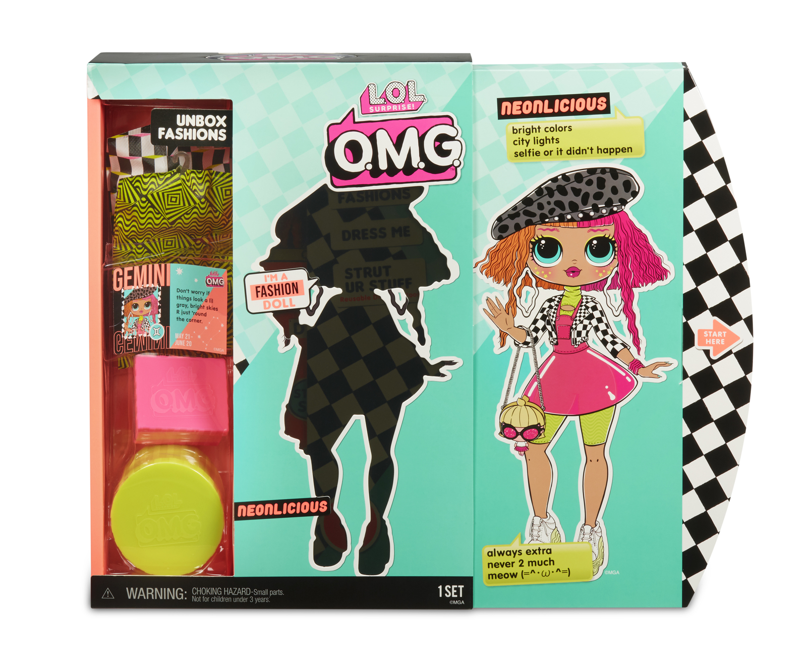 L.O.L. Surprise! - O.M.G Fashion Doll (Neonlicious) image
