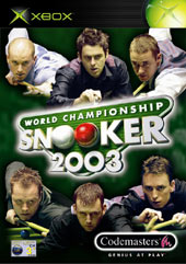 World Champ Snooker 2003 for Xbox World Champ Snooker 2003 for Xbox
