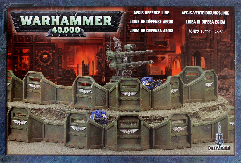 Warhammer 40,000 Aegis Defence Line at Mighty Ape Australia