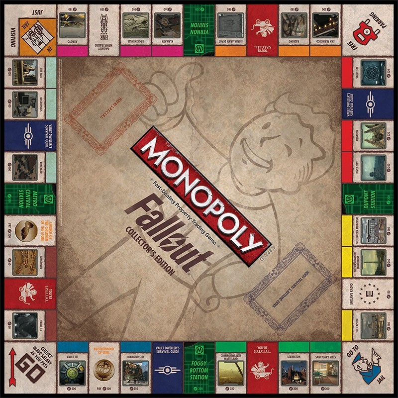 Monopoly: Fallout Edition - Board Game