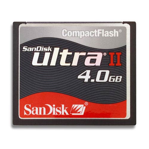 SanDisk Memory Stick Ultra II 60X CompactFlash 4GB image