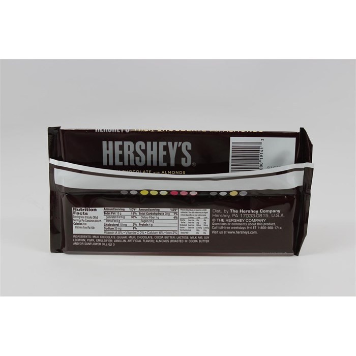 Hershey's Giant Milk Chocolate Bar: Almond (192g) image