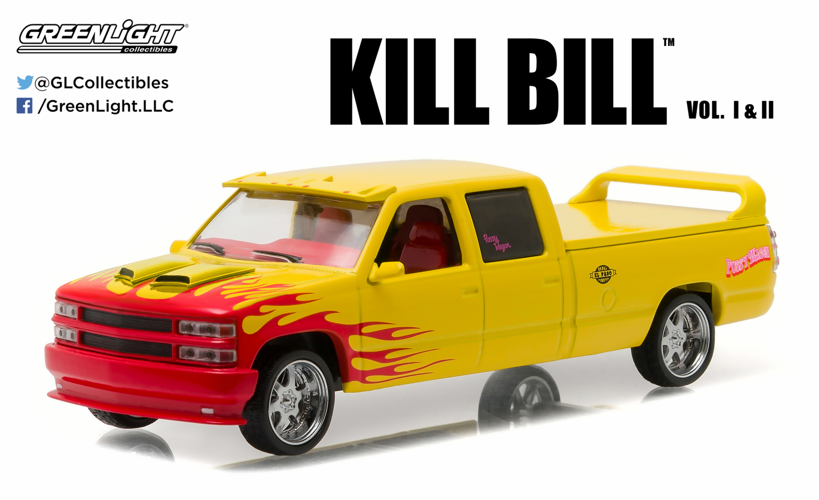 1/43: Custom Crew Cab - 'Kill Bill' - Diecast Model image