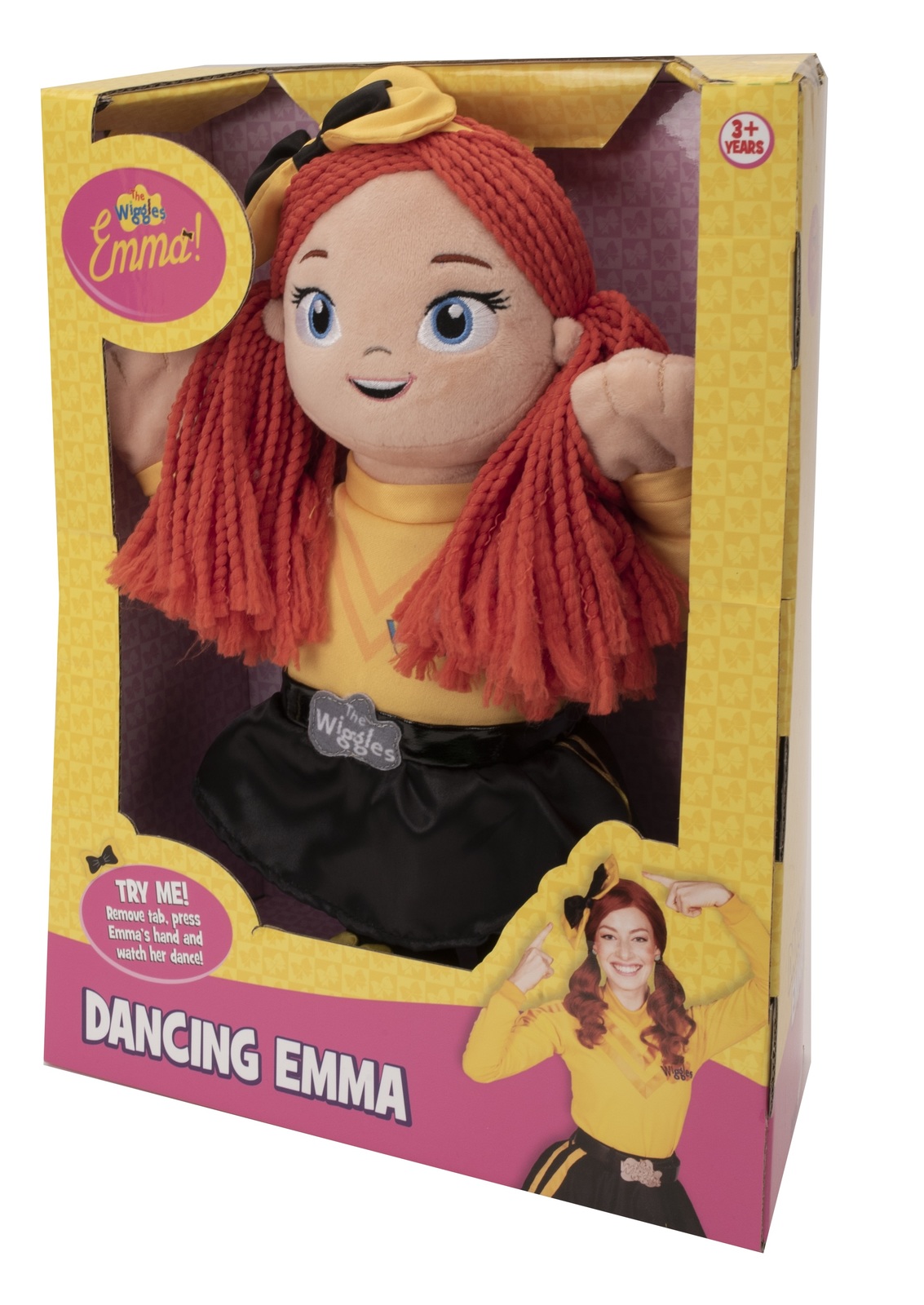 The Wiggles - Dancing Emma Plush | Toy | at Mighty Ape NZ