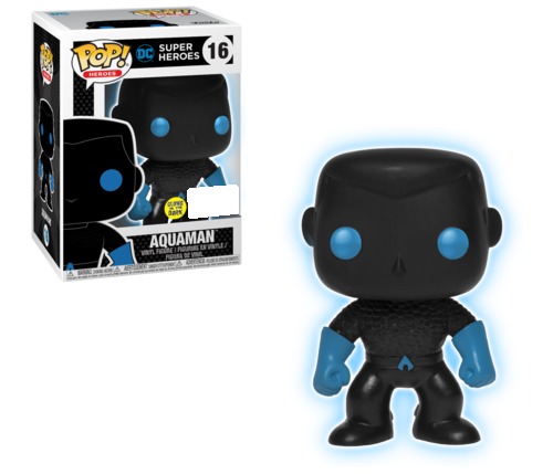 Justice League - Aquaman (Silhouette Glow) Pop! Vinyl Figure