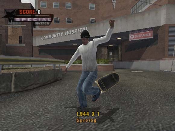 Tony Hawk's Underground on PS2