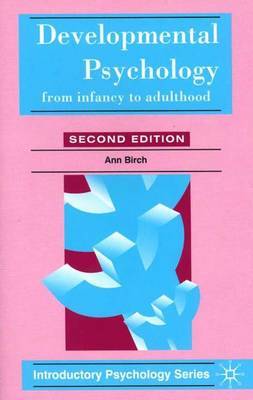 Developmental Psychology by Ann Birch image