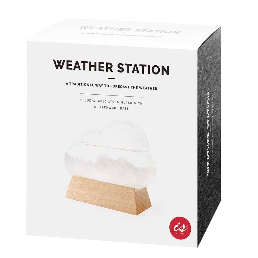 Cloud Storm Glass Weather Forecast Station image