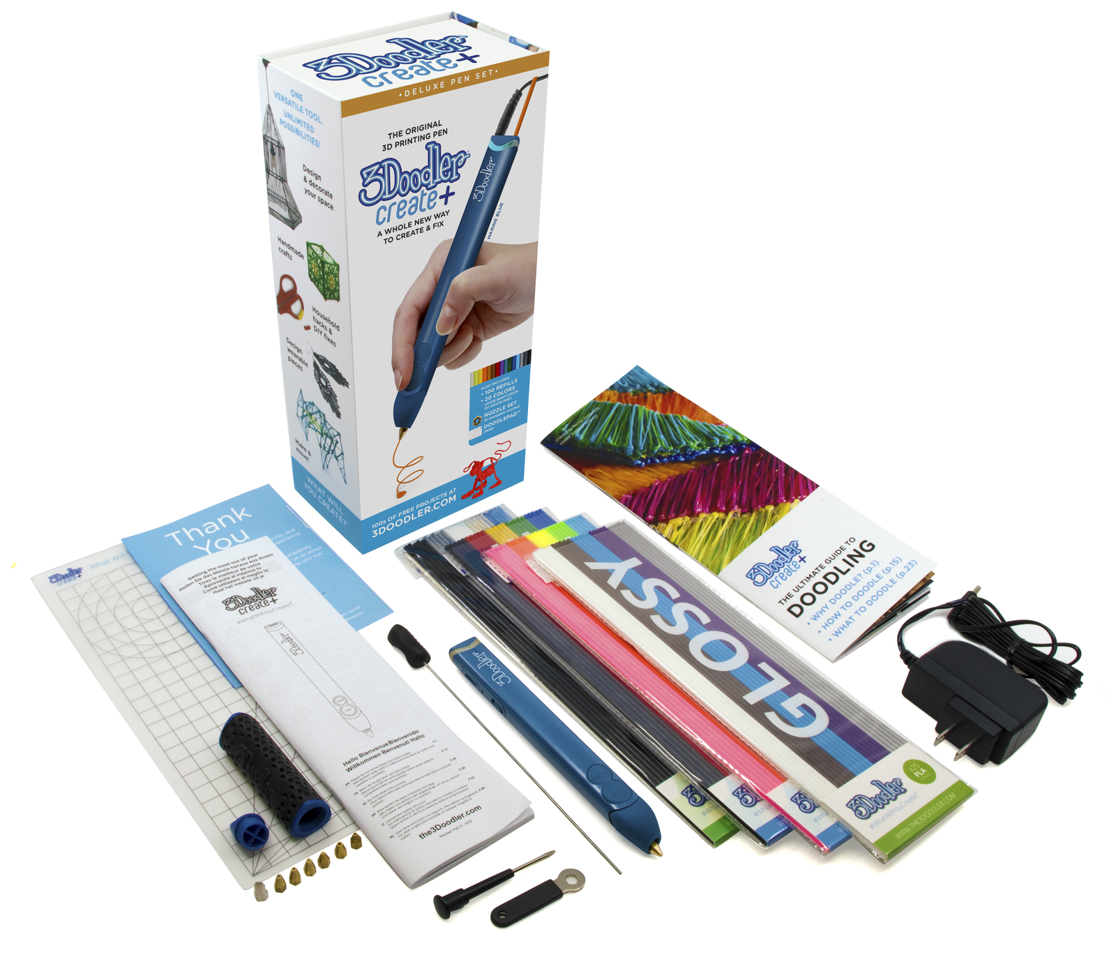 3Doodler: Create+ Deluxe 3D Printing Pen Set