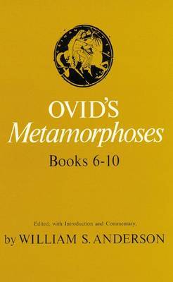 Ovid's Metamorphoses: Bks 6-10 by Ovid image