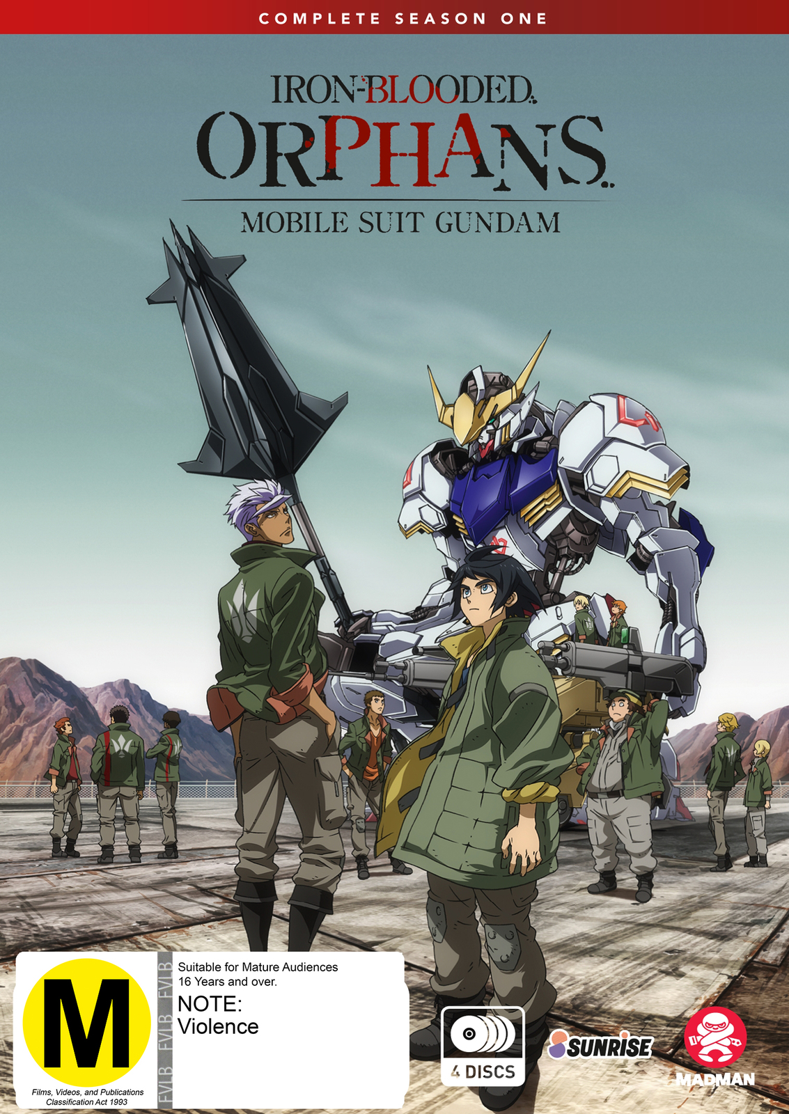 Mobile Suit Gundam: Iron-blooded Orphans Complete - Season 1 on DVD