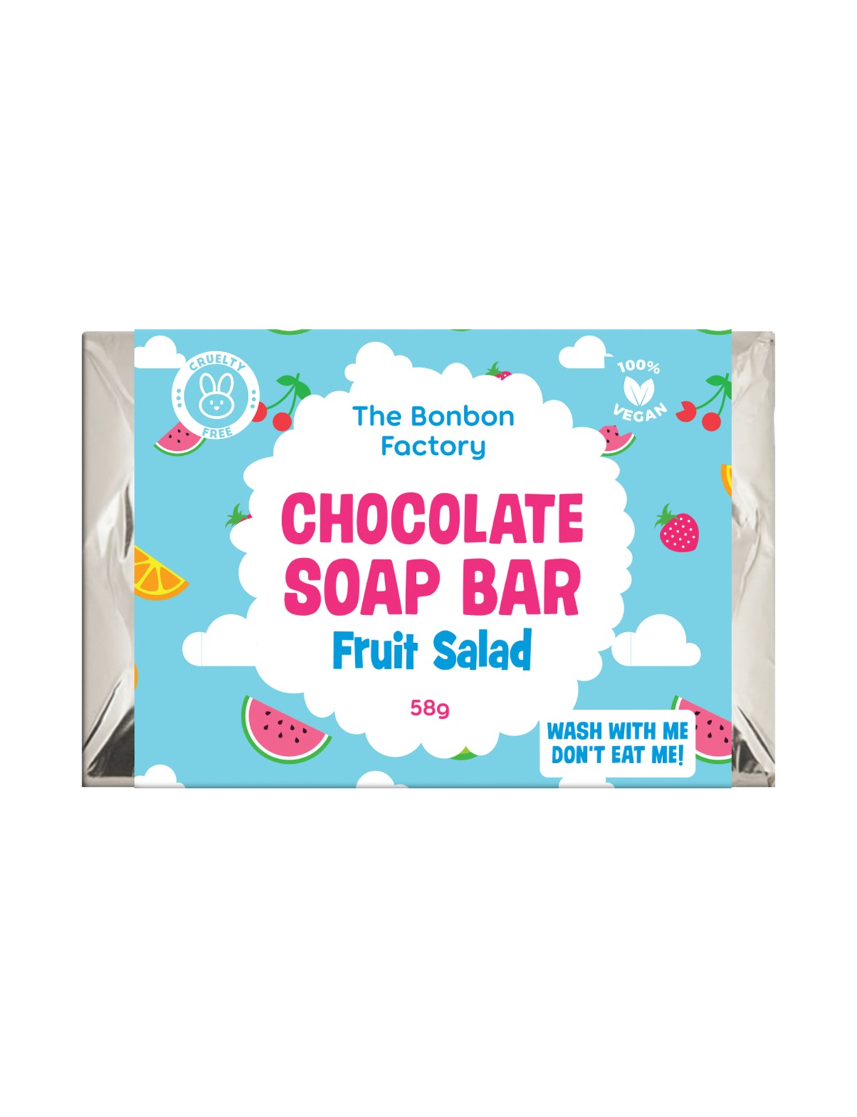 The Bonbon Factory Choc Soap Bar Slab - Fruit Salad image