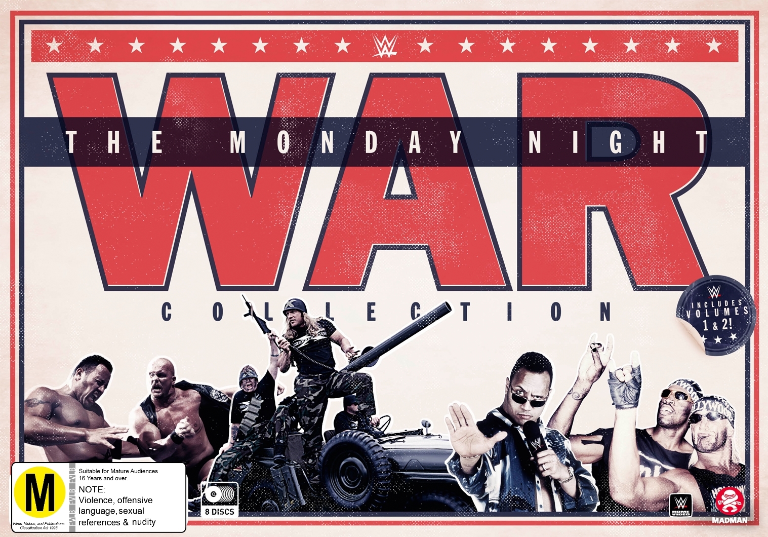 WWE: The Monday Night War Collection (Box Set) on DVD image
