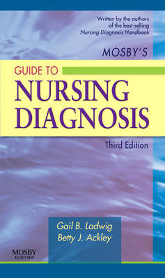 Mosby's Guide to Nursing Diagnosis by Gail B Ladwig image