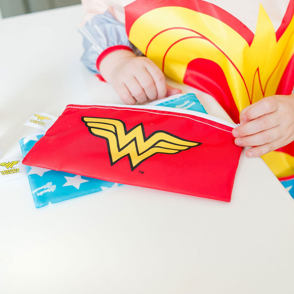 Bumkins 3pk Snack Bag Combo - Wonder Woman