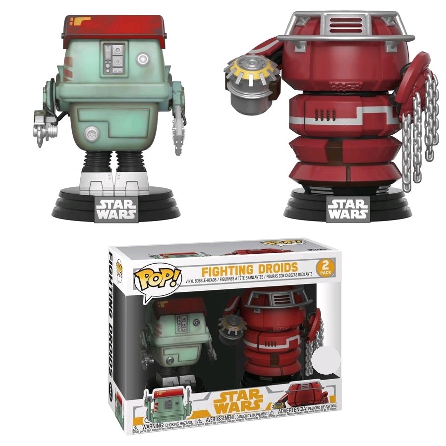 Star Wars: Solo - Fighting Droids Pop! Vinyl 2-Pack image