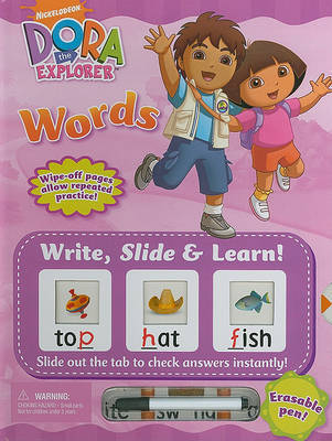 Write, Slide & Learn! Dora the Explorer Words image