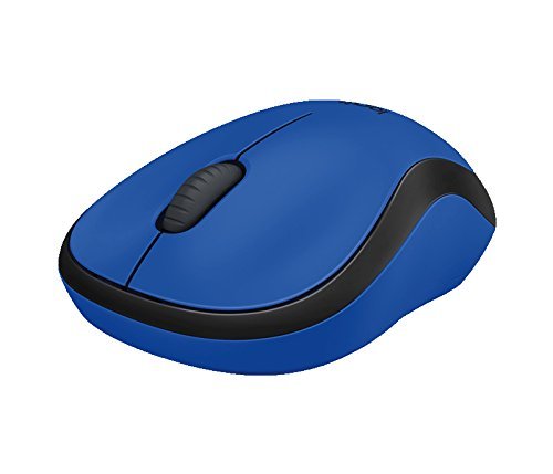 Logitech M221 Silent Wireless Mouse - Blue