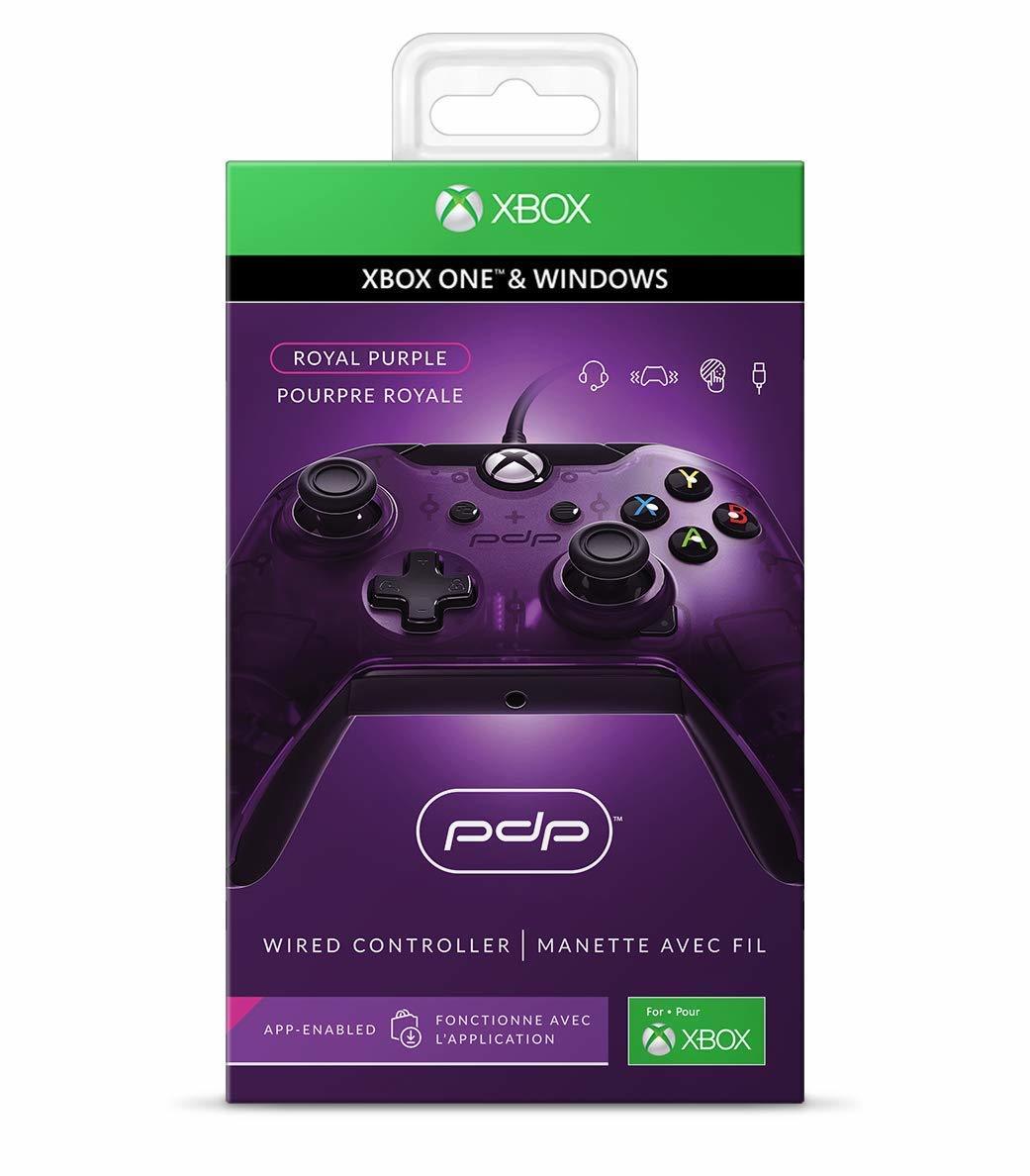 PDP Wired Controller for Xbox One - Purple for Xbox One image