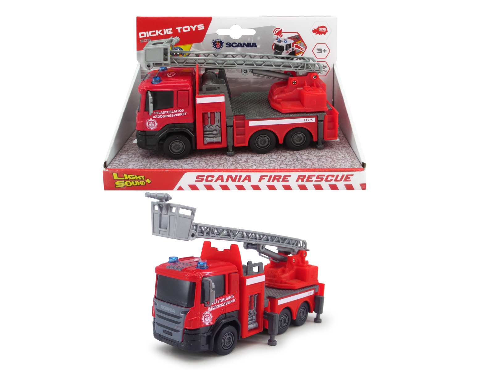 Dickie Scania Fire Rescue | Toy | at 