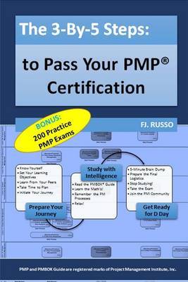 The 3-By-5 Steps: To Pass Your Pmp Certification by Fj Russo image