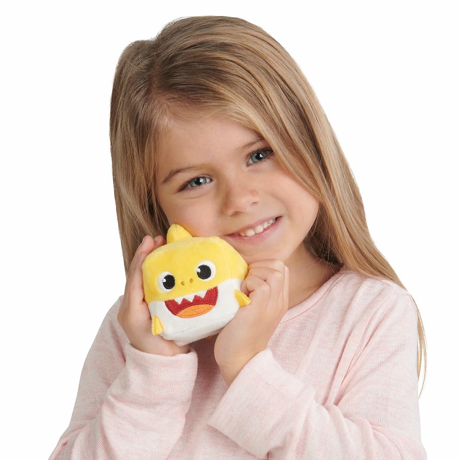 Baby Shark: 3" Sound Cube Plush - Baby Shark image
