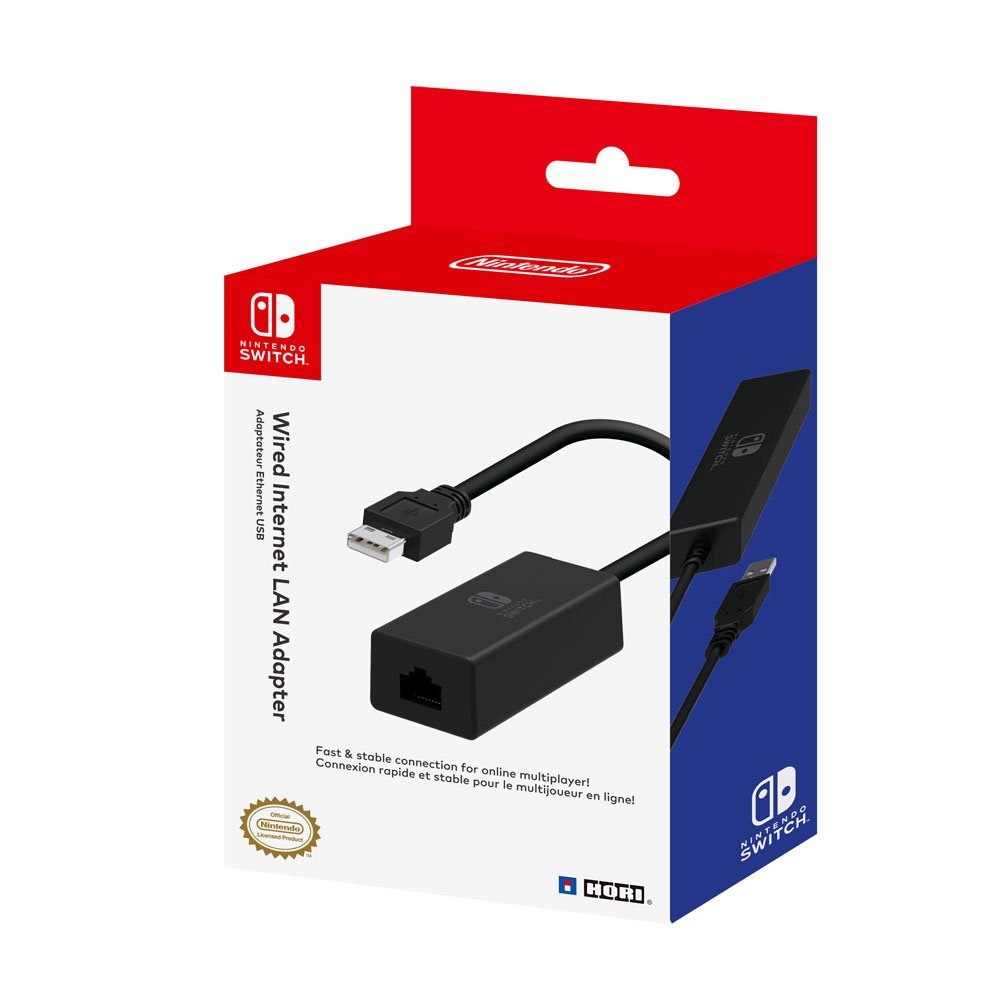 Switch Wired Internet LAN Adapter by Hori for Switch image