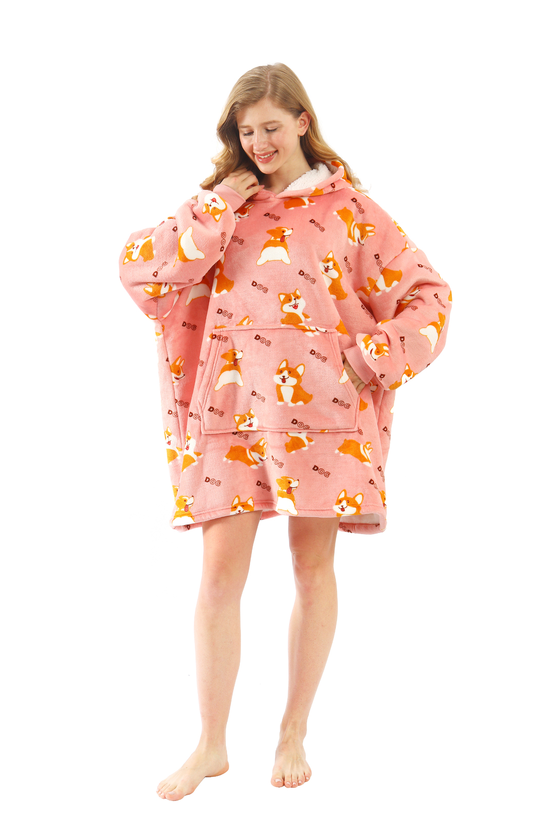 Printed Cuddle Hoodie Blanket at Mighty Ape NZ