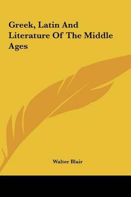 Greek, Latin and Literature of the Middle Ages image