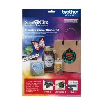Brother Scan N Cut Print Sticker Kit image