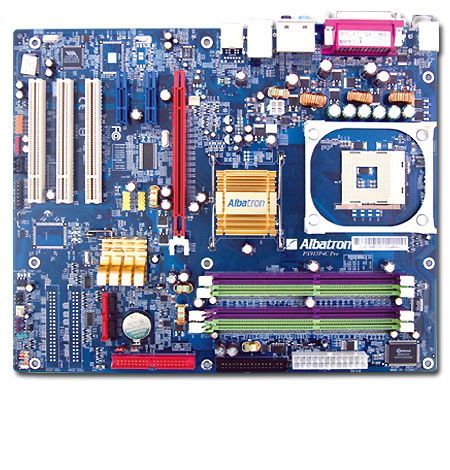 Albatron Motherboard PX915P4C PRO S478 LAN+5.1SND image