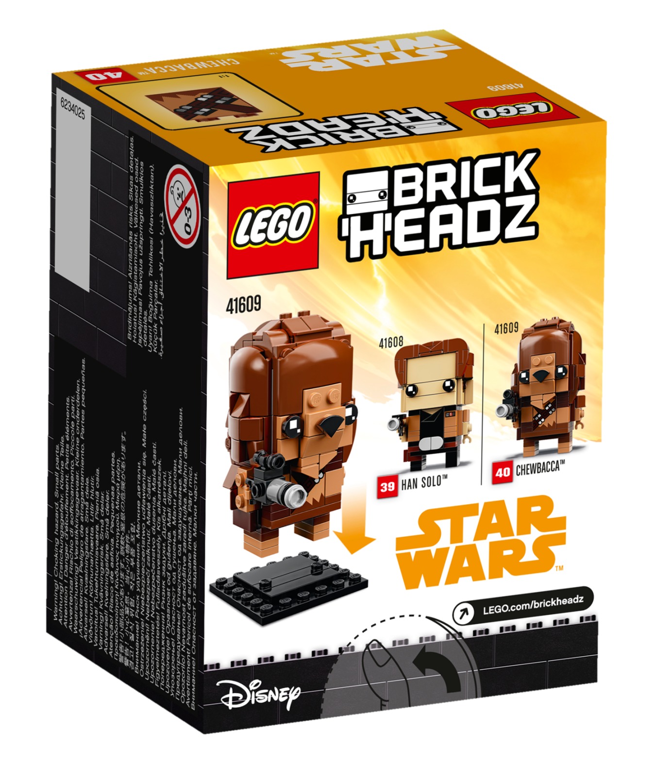 LEGO Brickheadz: Chewbacca (41609)