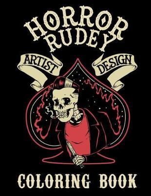Horror Rudey Artist Design Coloring Book by Monsters and Martians image