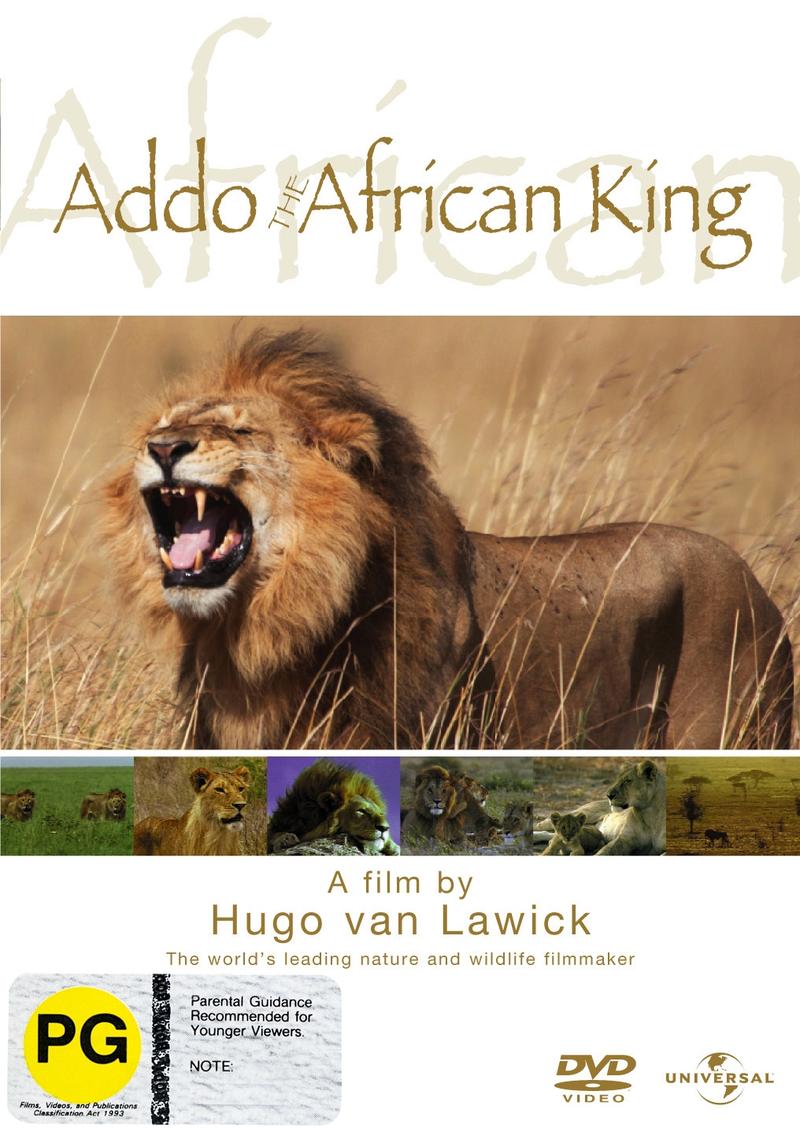 Hugo Van Lawick - Addo - The African King on DVD image